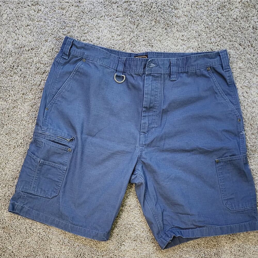 CE Schmidt Workwear Ripstop Utility Carpenter Shorts Men’s 44 Cargo blue‎